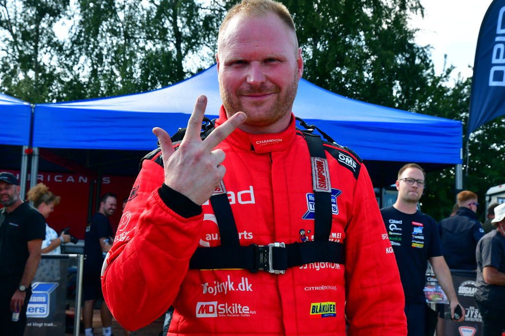 Kenneth Madsen vandt for tredje år i træk det vestsjællandske KOMO Rallysprint i Svebølle
(Foto: Morten Dam)